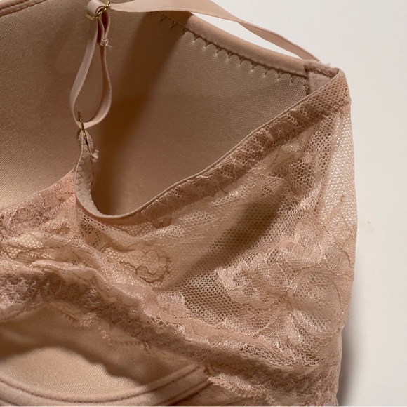 Natori Cameo Rose Contour Lace Back Underwire Bra NWT 36DDD - Picture 8 of 12
